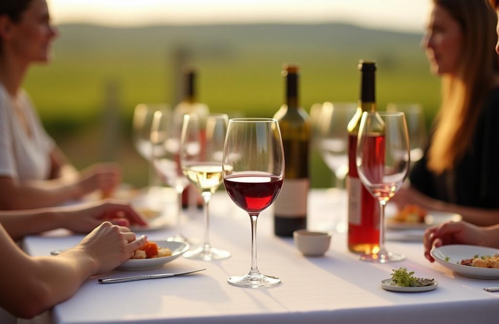 Premium wine tasting experience